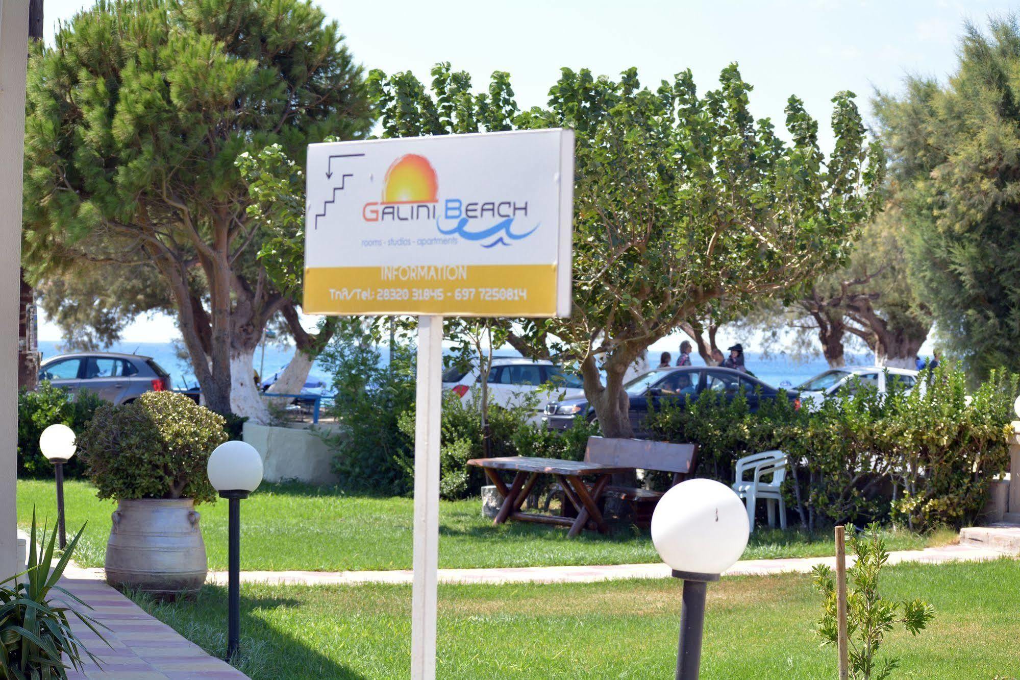 Galini Beach Plakias Esterno foto